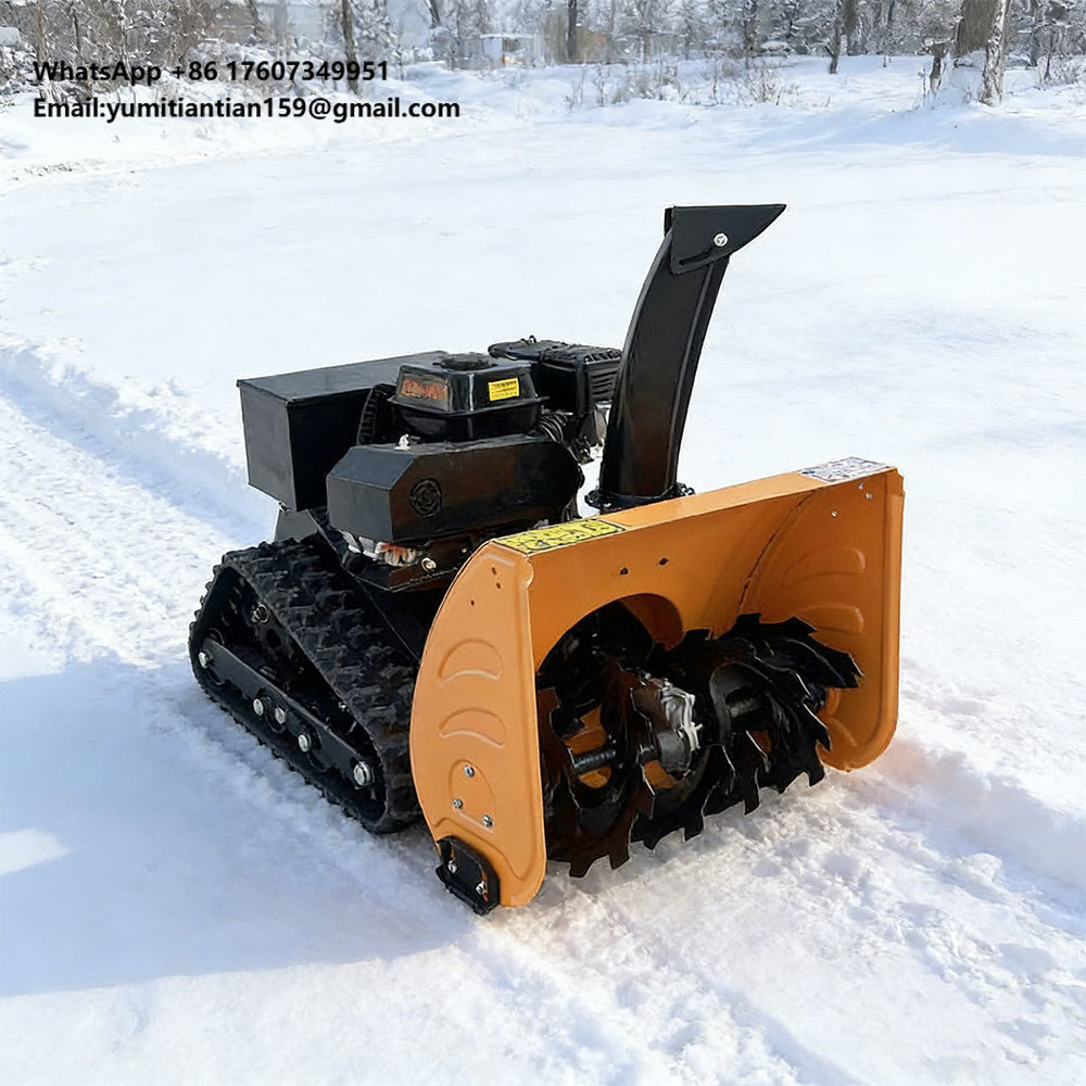 Robot Track - Woer soprador de neve autopropelido com