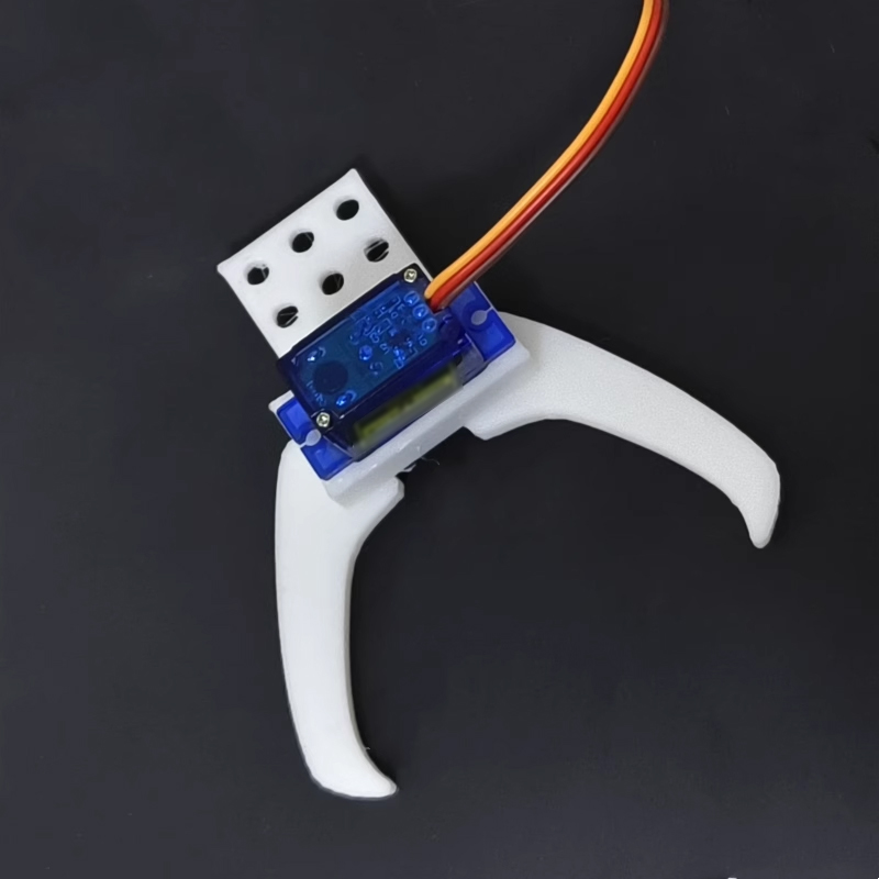 Robot Gripper Claw - 4v-6v servo pinça 3d impresso manipulador