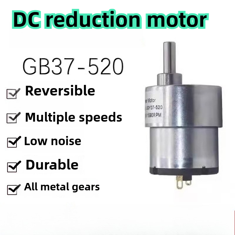 Dc Motor - Motor de Engrenagem DC 12V/24V de