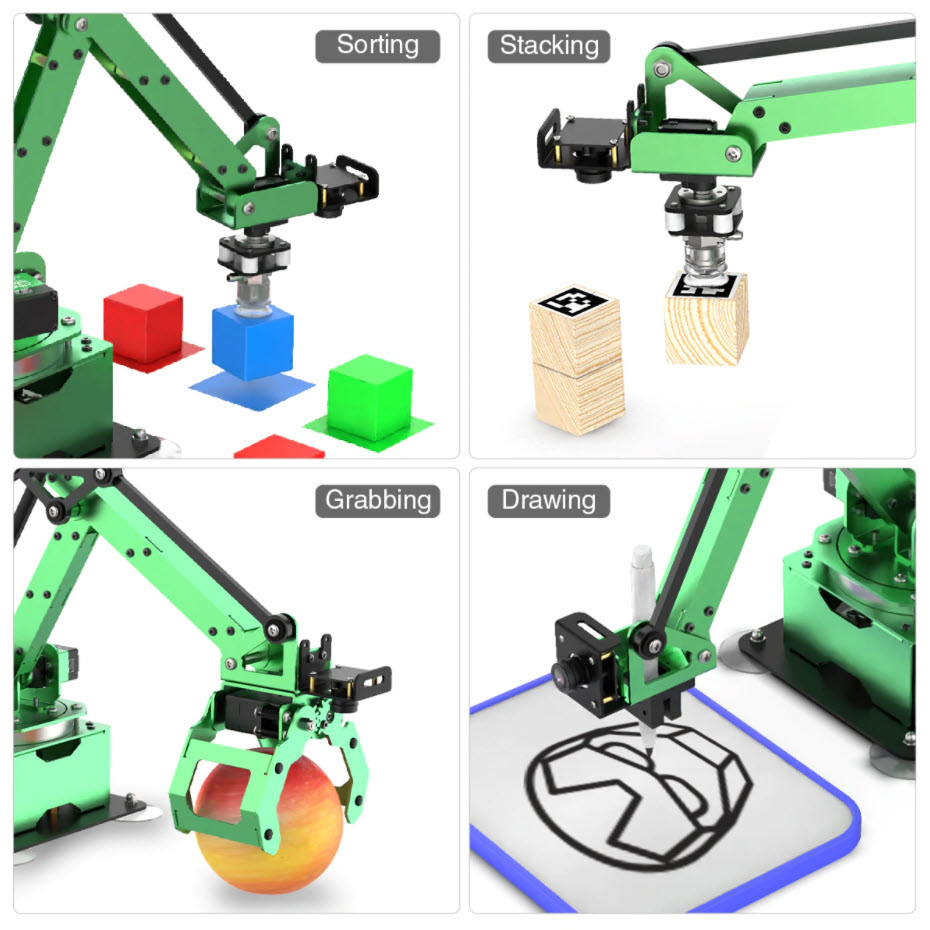 Robotics Kit - NOVO Robô Programável JetMax com Câmera
