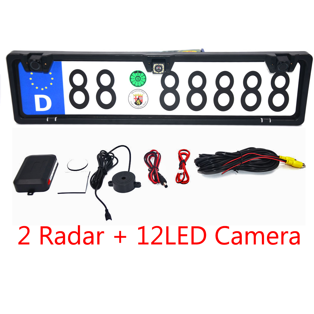 Infrared Obstacle Sensor - Moldura para placa de matrícula de