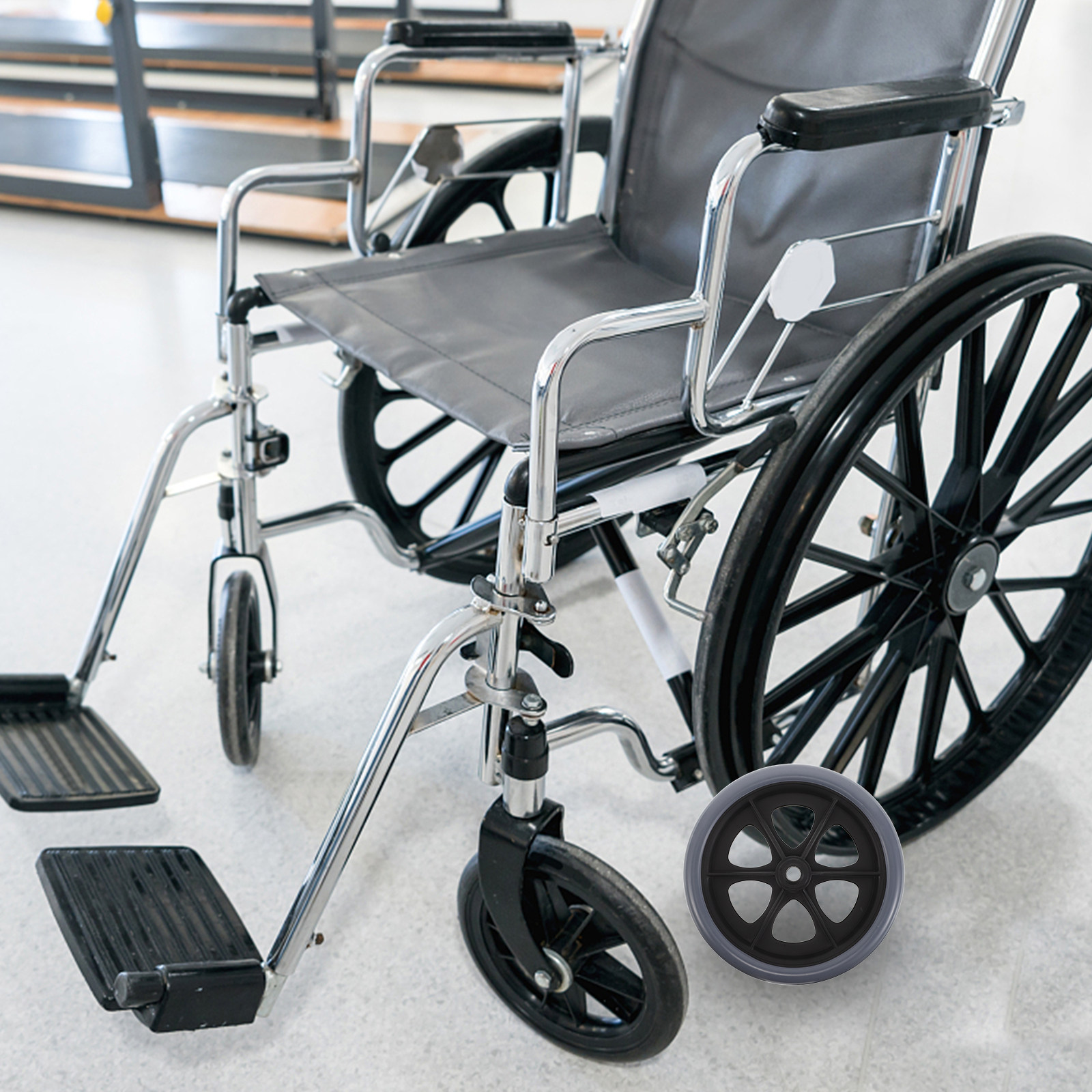 Caster Wheel - 2 rodas universais para cadeira de