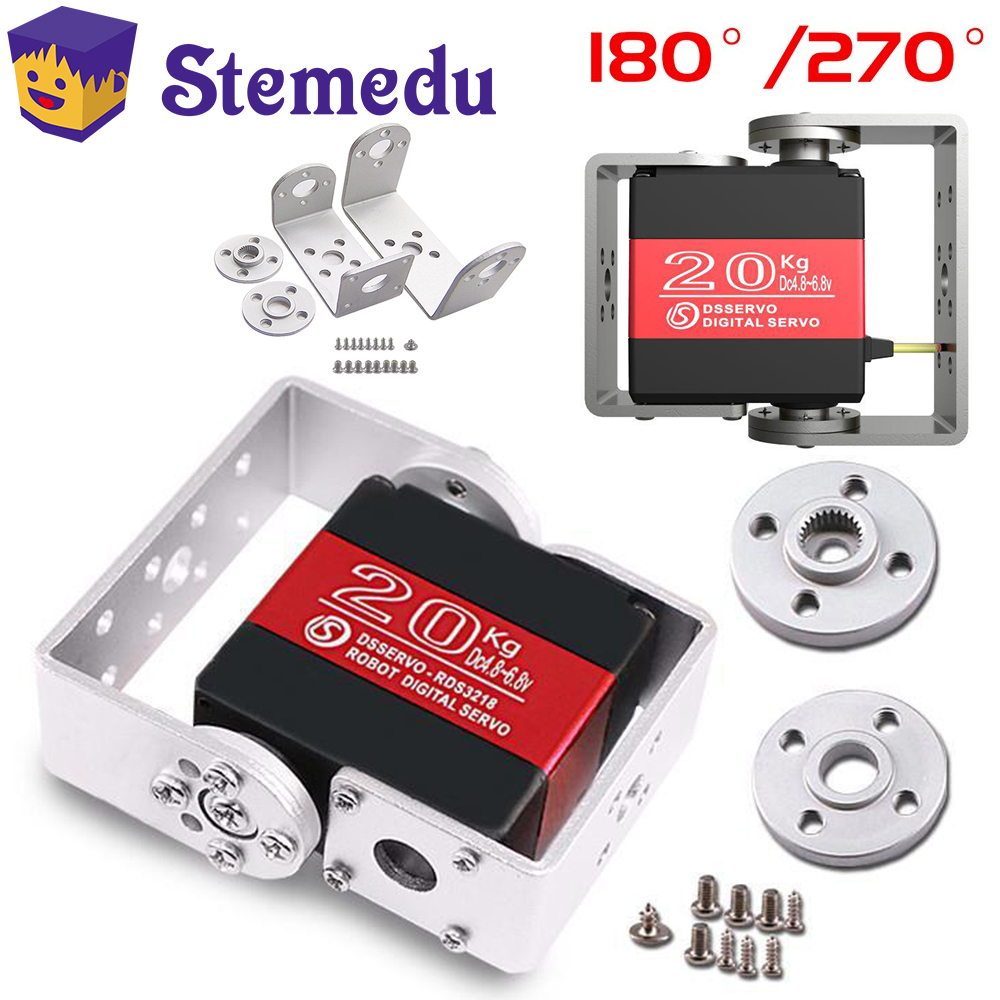 Robot Arm Metal - Impermeável Dual Shaft RC Digital Servo,