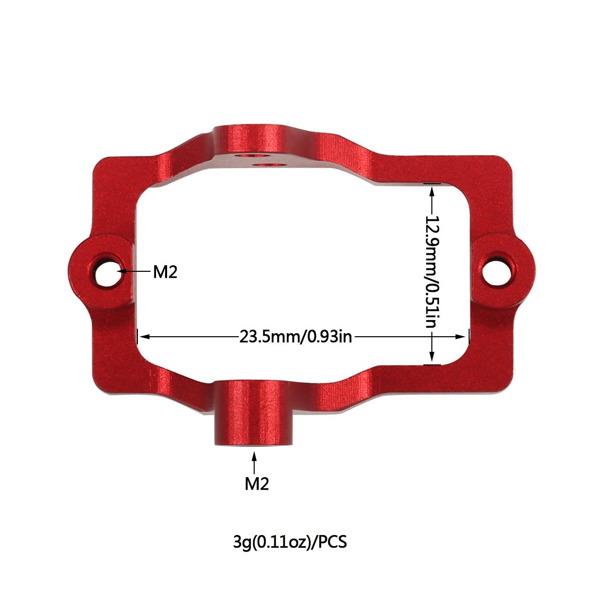 Aluminum CNC Servo Mount para  - Servo Bracket avaliação e preço