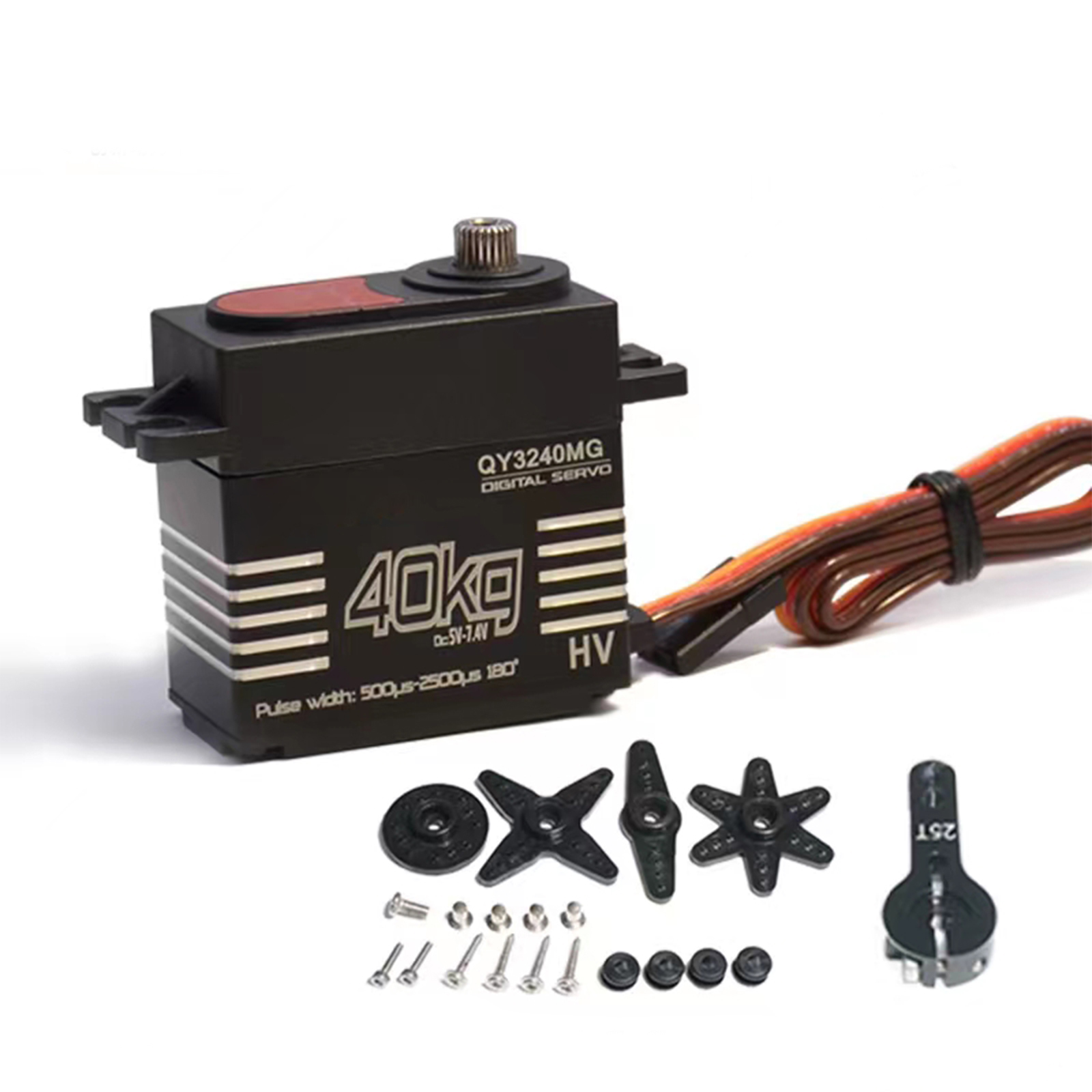 Servo Digital 40KG à Prova d'Á - Robot Car Kit avaliação e preço