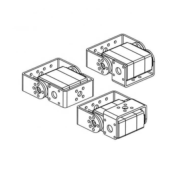 Dsservo RDS3218 20KG RDS3225 2 - Servo Bracket avaliação e preço