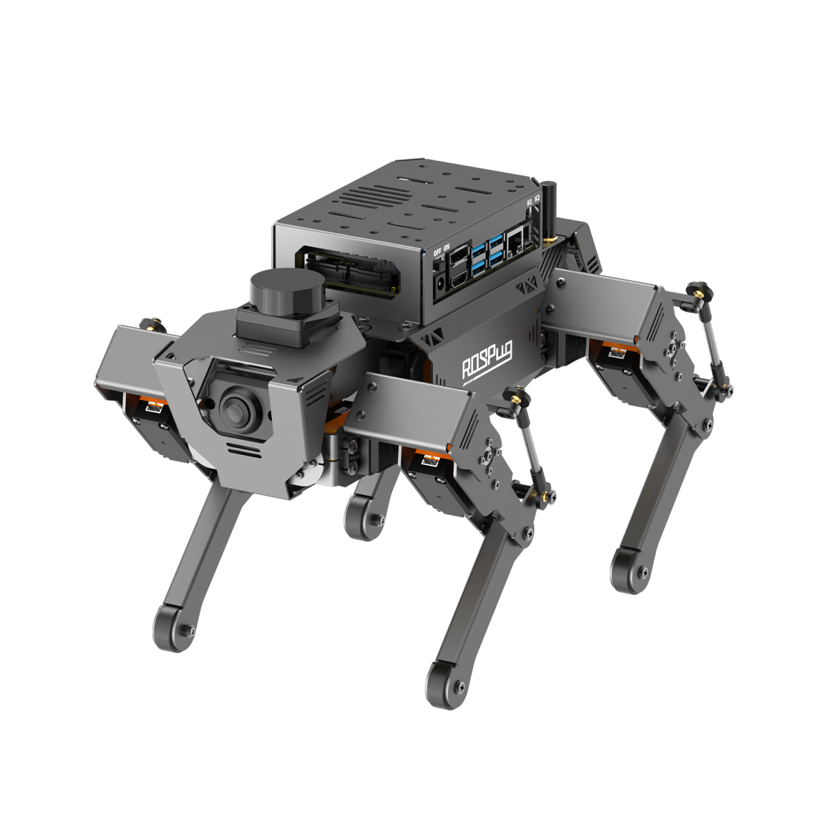 NOVO Robô Cão Quadrúpede ROS H - Robot Track avaliação e preço