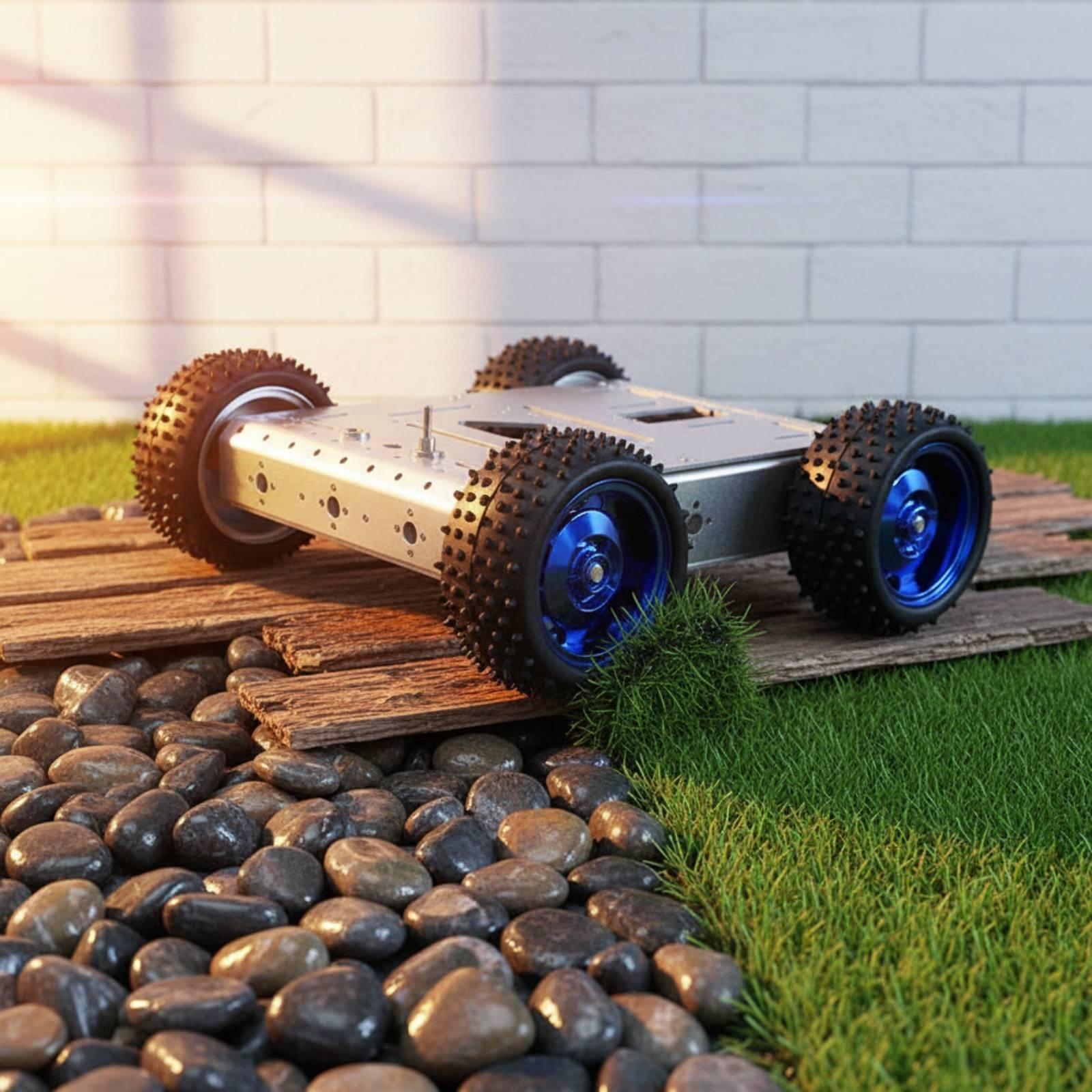 Chassi de Carro Inteligente 4W - Robot Chassis avaliação e preço