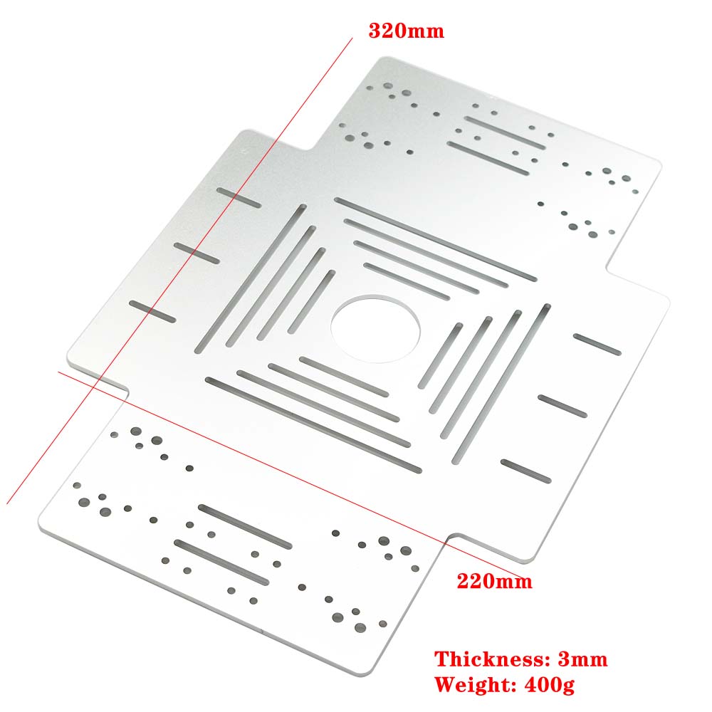 Grande placa de metal chassis  - Arduino Robot avaliação e preço