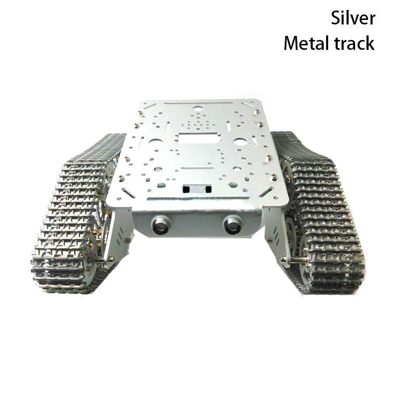 Chassi de tanque 2WD em metal  - Arduino Robot avaliação e preço