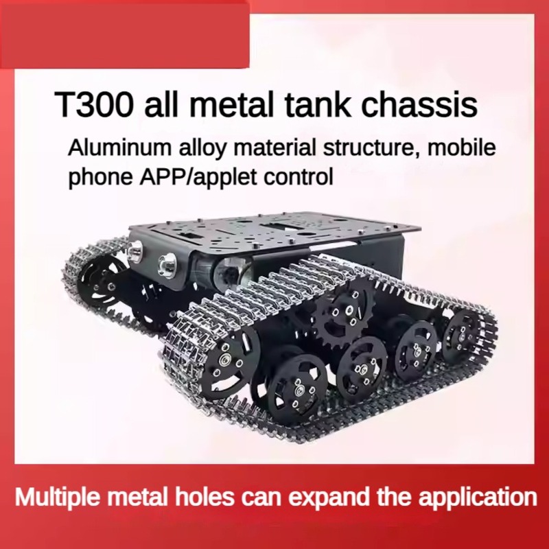 Chassi de tanque 2WD em metal  - Arduino Robot avaliação e preço