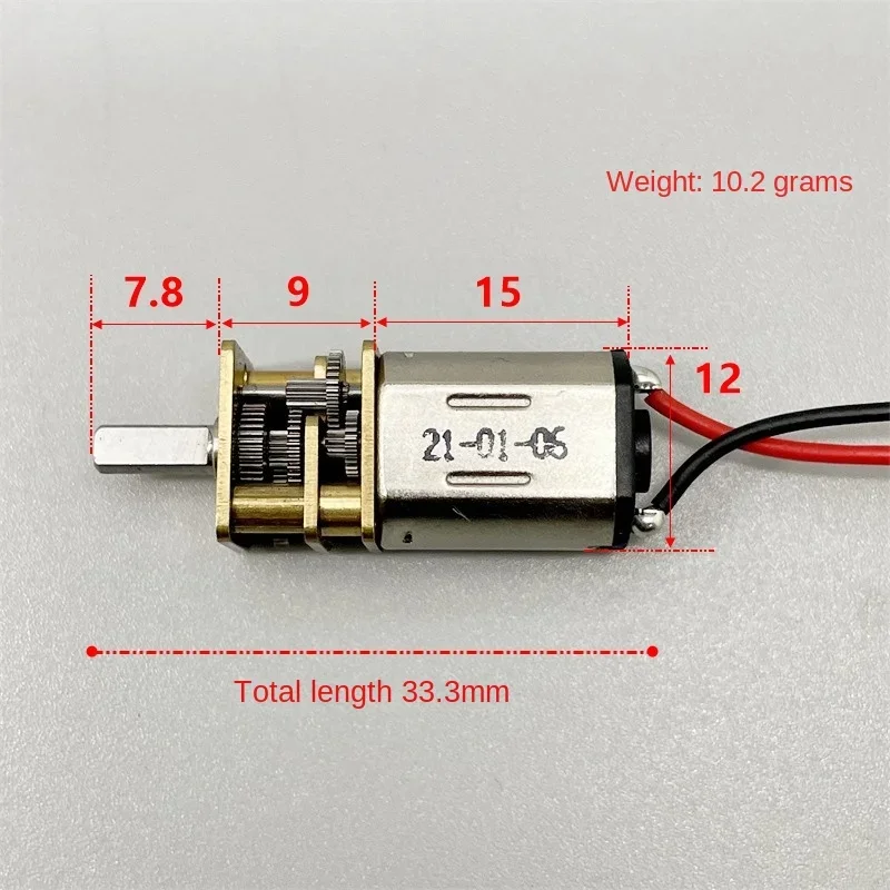 N20 DC 3V 18rpm 6V 36RPM Mini  - Geared Motor avaliação e preço