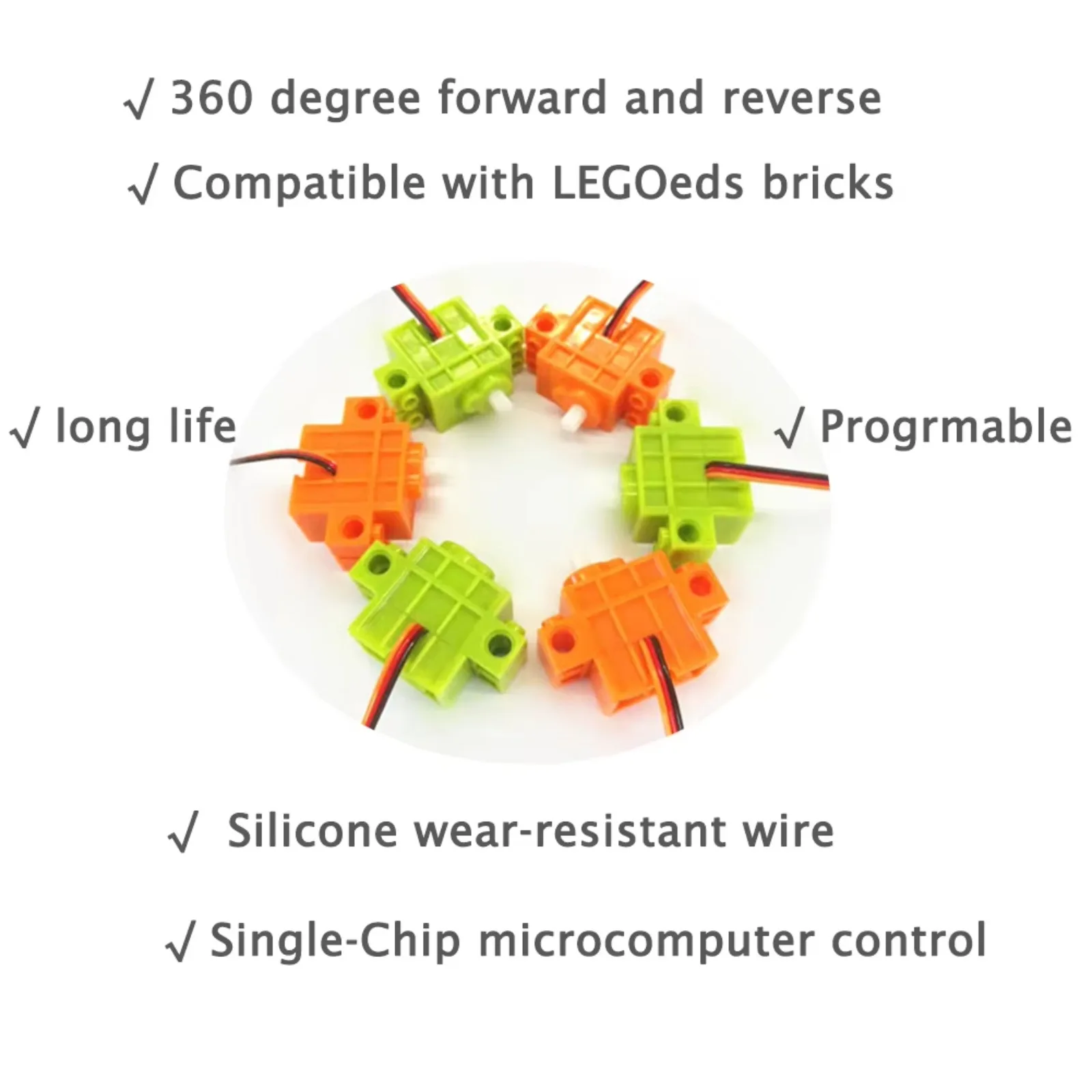 4 unidades de Geekservo, servo - Microbit Robot avaliação e preço