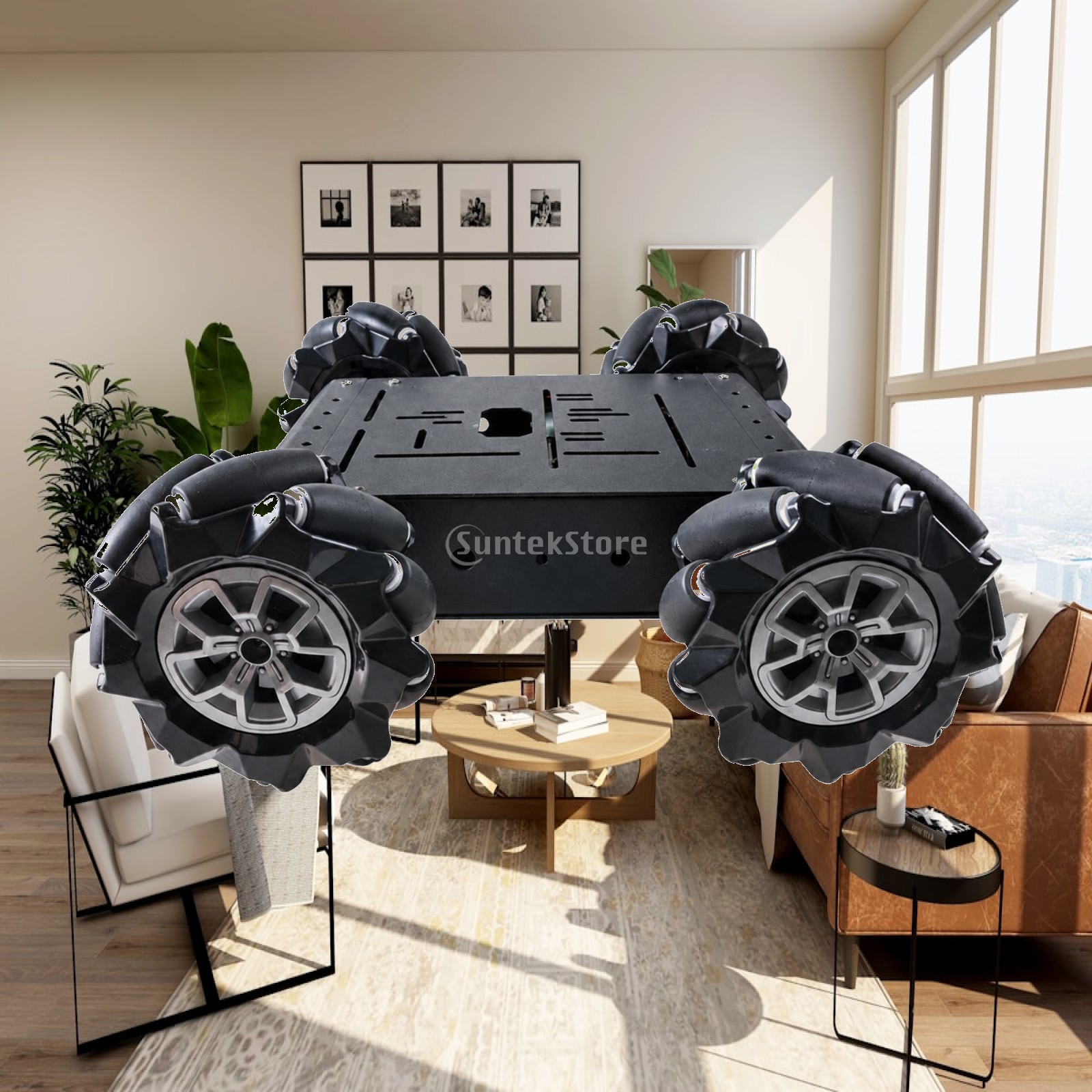Chassi de carro RC multidireci - Robot Car Kit avaliação e preço