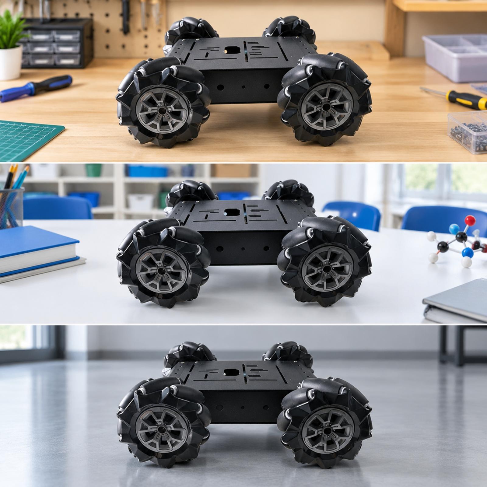 Chassi de carro RC multidireci - Robot Car Kit avaliação e preço