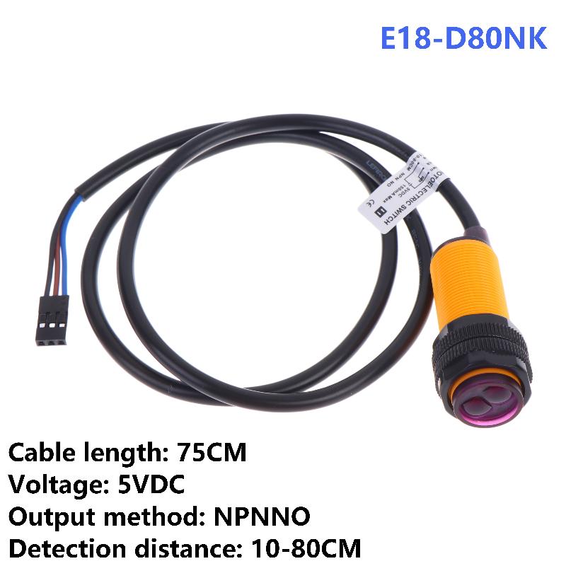 Novo Sensor Infravermelho E18- - Infrared Obstacle Sensor avaliação e preço