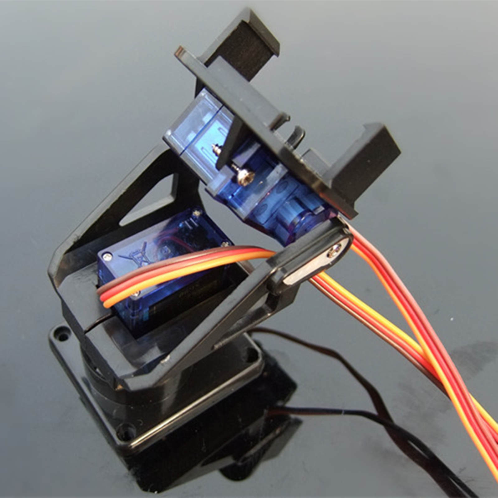 2 eixos servo cardan suporte f - Servo Pan Tilt avaliação e preço