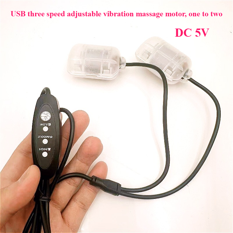 Motor de massagem USB de 3 vel - Dc Motor avaliação e preço