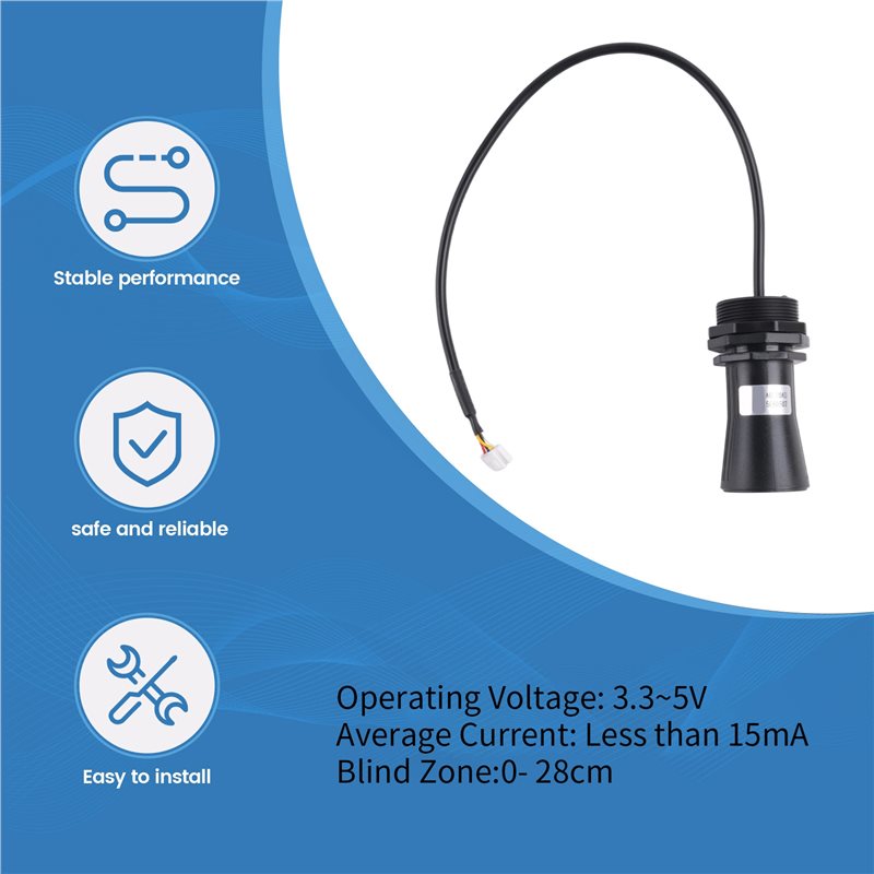 Venda quente de alta precisão  - Ultrasonic Distance Sensor avaliação e preço