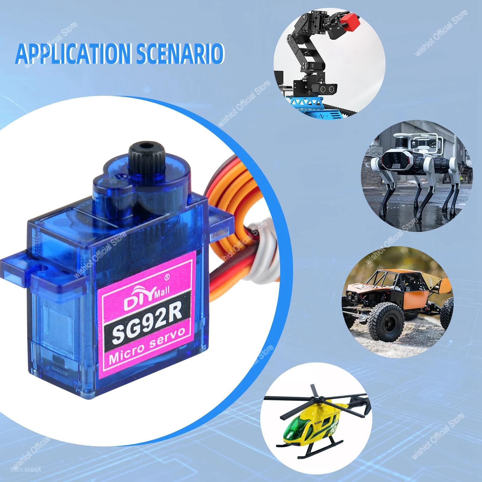Sg92r micro servo motor 4.8-6v - Micro Servo avaliação e preço