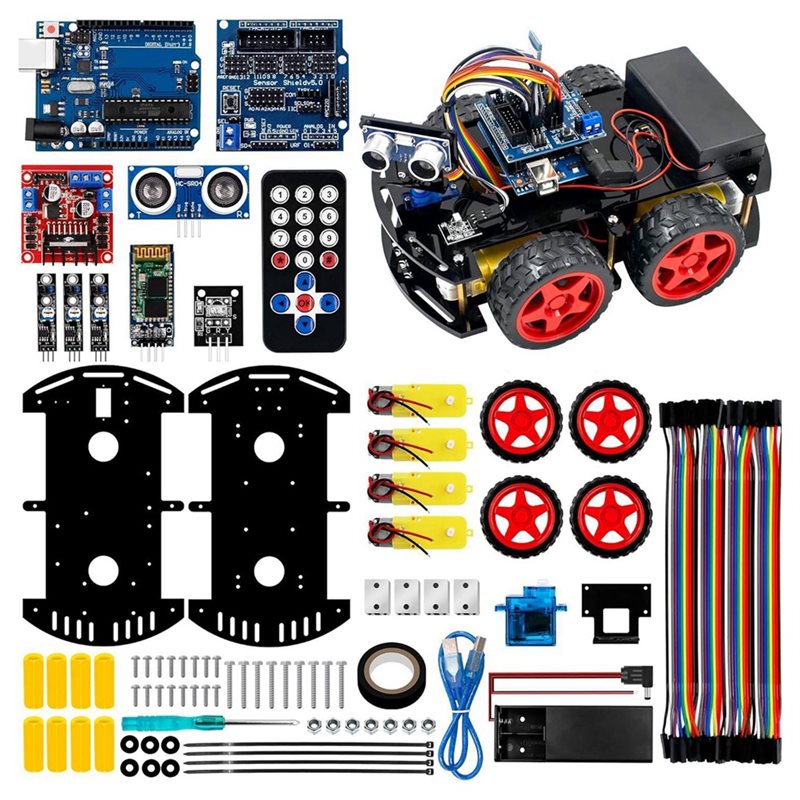Kit de Carro Robô Inteligente  - Arduino Robot avaliação e preço