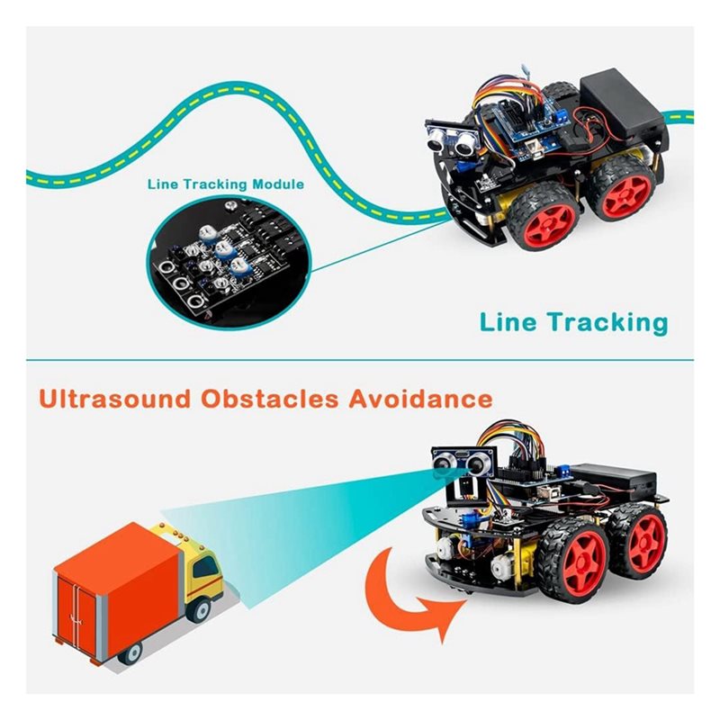 Kit de Carro Robô Inteligente  - Arduino Robot avaliação e preço