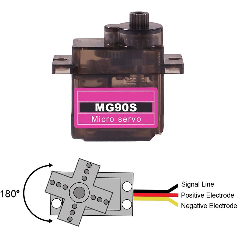 Servo MG90S 5/10/20/40 Peças,  - Micro Servo avaliação e preço