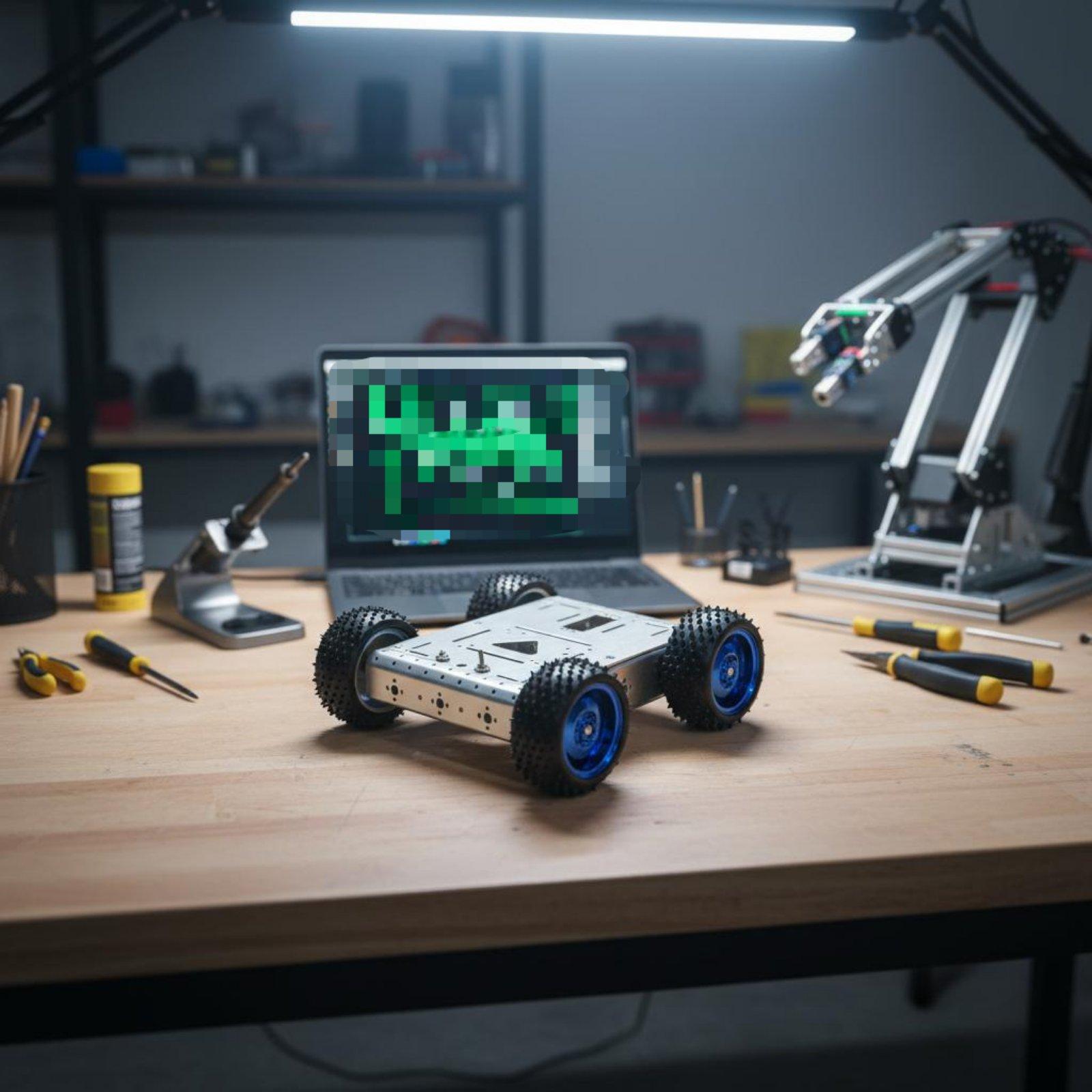 Estrutura inferior de carro in - Robot Chassis avaliação e preço