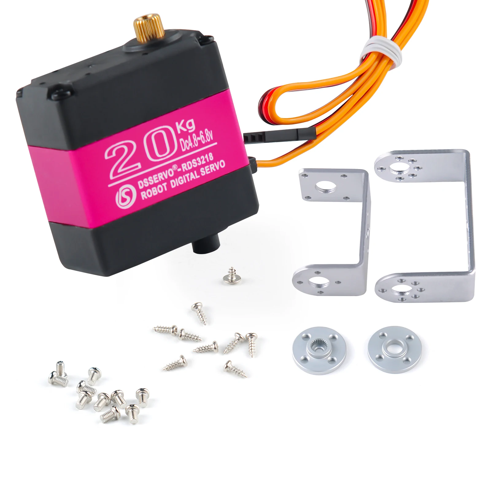 Impermeável Dual Shaft RC Digi - Robot Arm Metal avaliação e preço