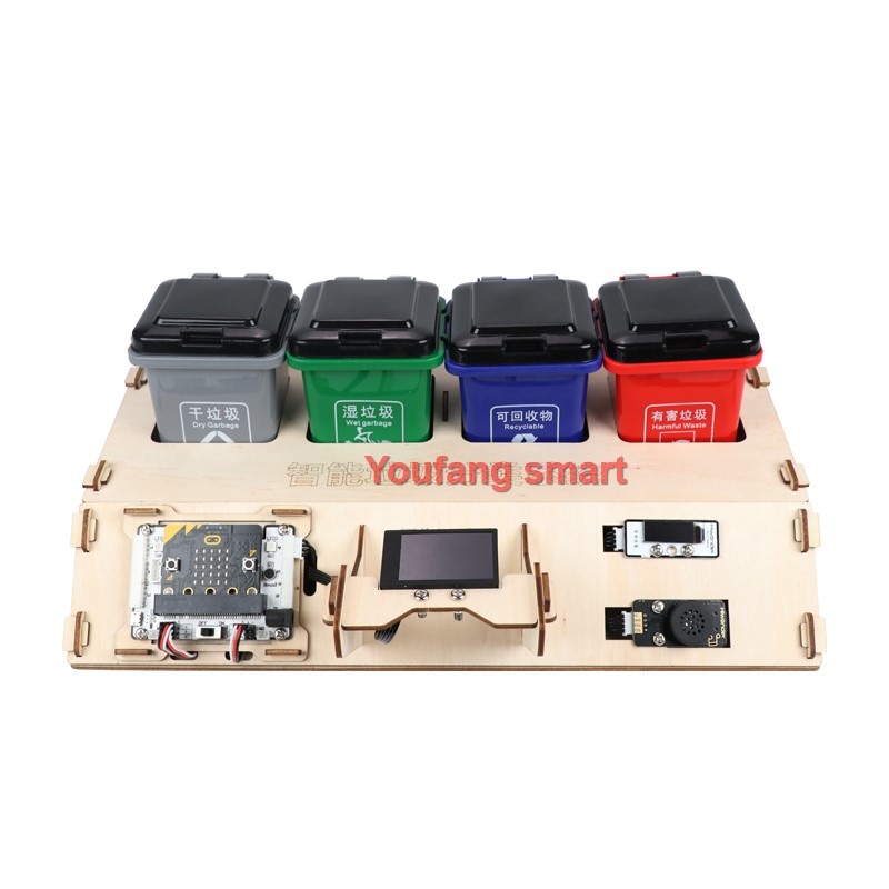AI Visão Waste Sorting Robot K - Microbit Robot avaliação e preço